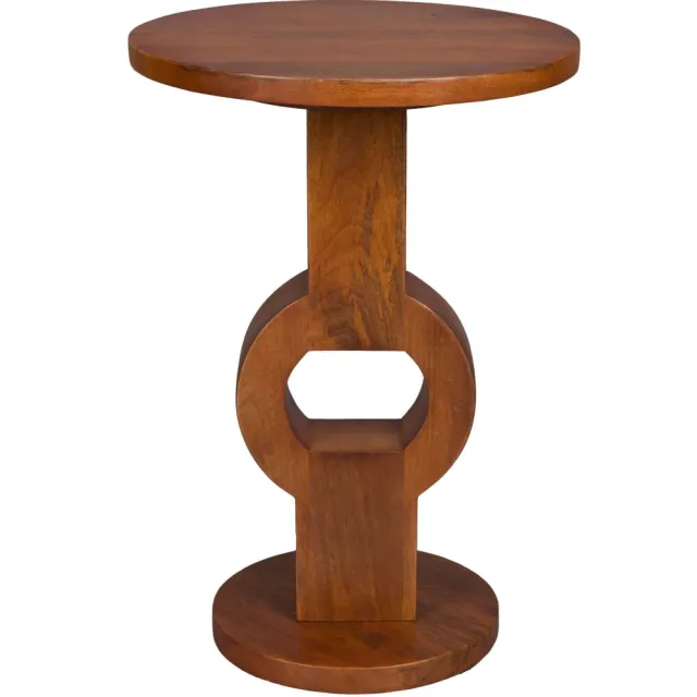 Dutchbone Tondo bijzettafel bruin