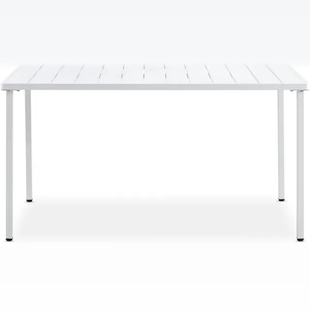 IDIMEX Tuintafel AZALEA 140 x 80 cm – Wit