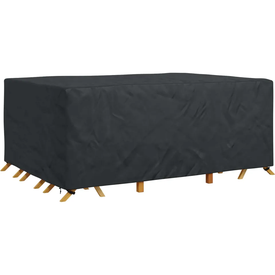 vidaXL Meubelhoes Effen Zwart 270 x 180 x 90 cm, foto 2