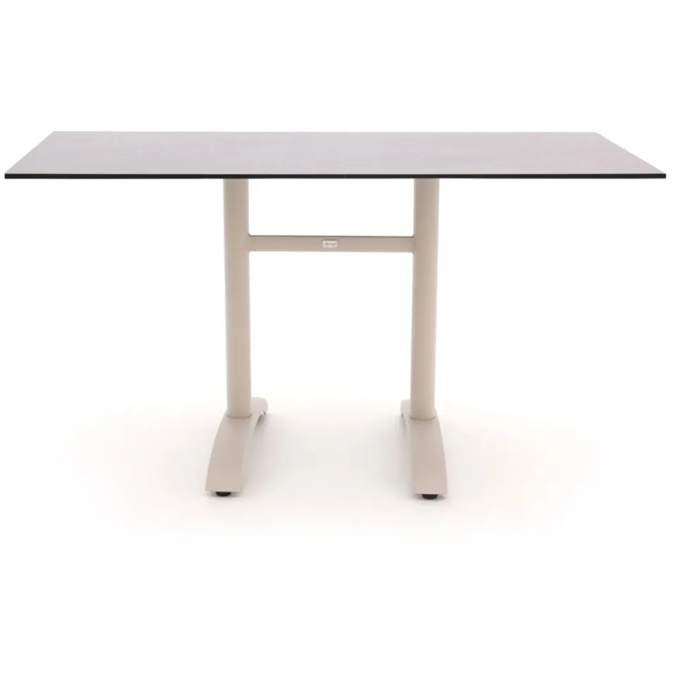 Bellagio tuinmeubelen Bellagio Lisio tuintafel 140x80x73cm taupe, foto 2