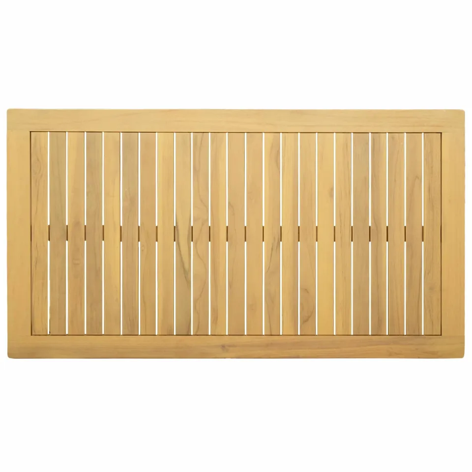 vidaXL Salontafel Licht acacia 110 x 60 x 45 cm Massief Acaciahout bruin, foto 4