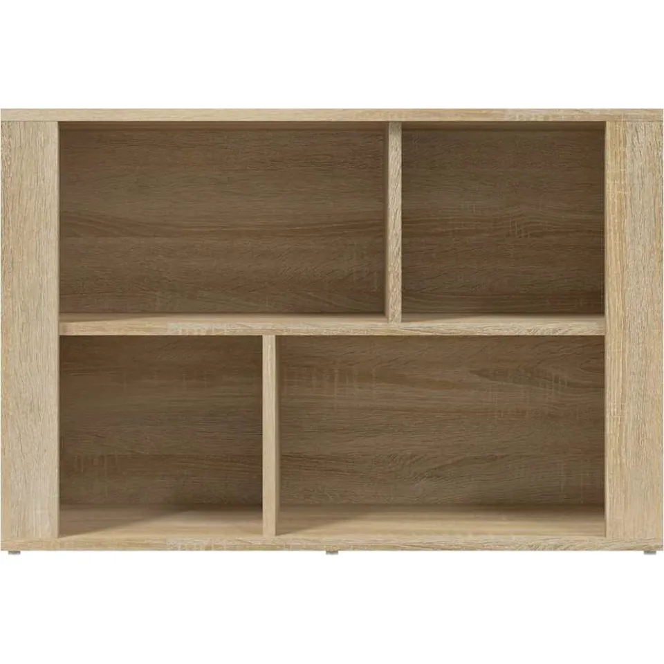 vidaXL Dressoir 80x30x54 cm bewerkt hout sonoma eikenkleurig, foto 3