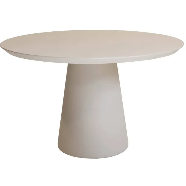 Giga Meubel Eettafel Grabo - Beige Composiet - 120x120x76cm