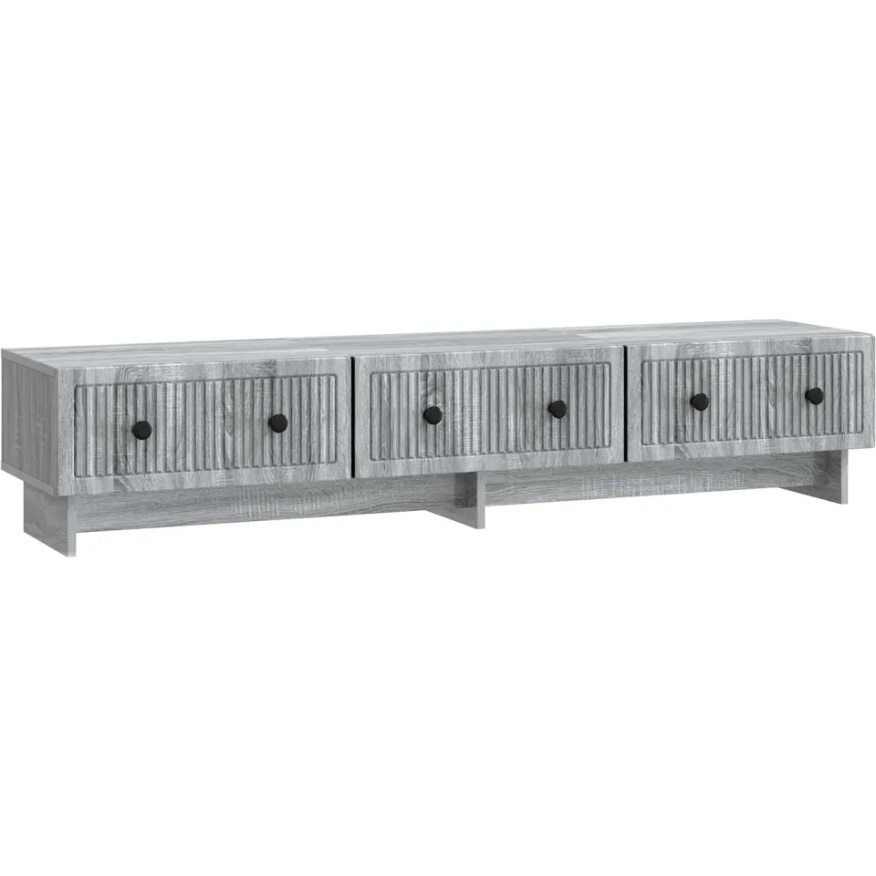 vidaXL TV-kast 147 x 34,5 x 30 cm Grijs sonoma Bewerkt hout, foto 3