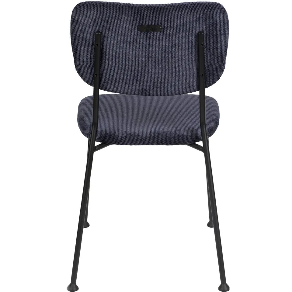 Zuiver Benson eetkamerstoel donkerblauw, foto 5