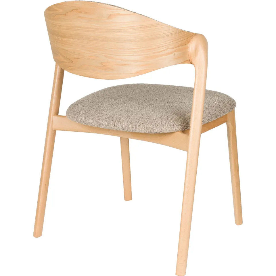 Dutchbone Babington eetkamerstoel beige, foto 5