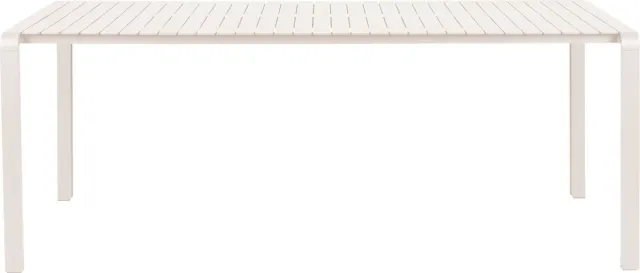 Zuiver Vondel Tuintafel 214x97 cm Aluminium Groen Clay Wit