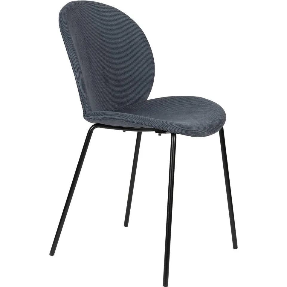 Zuiver Bonnet eetkamerstoel grijsblauw, foto 2