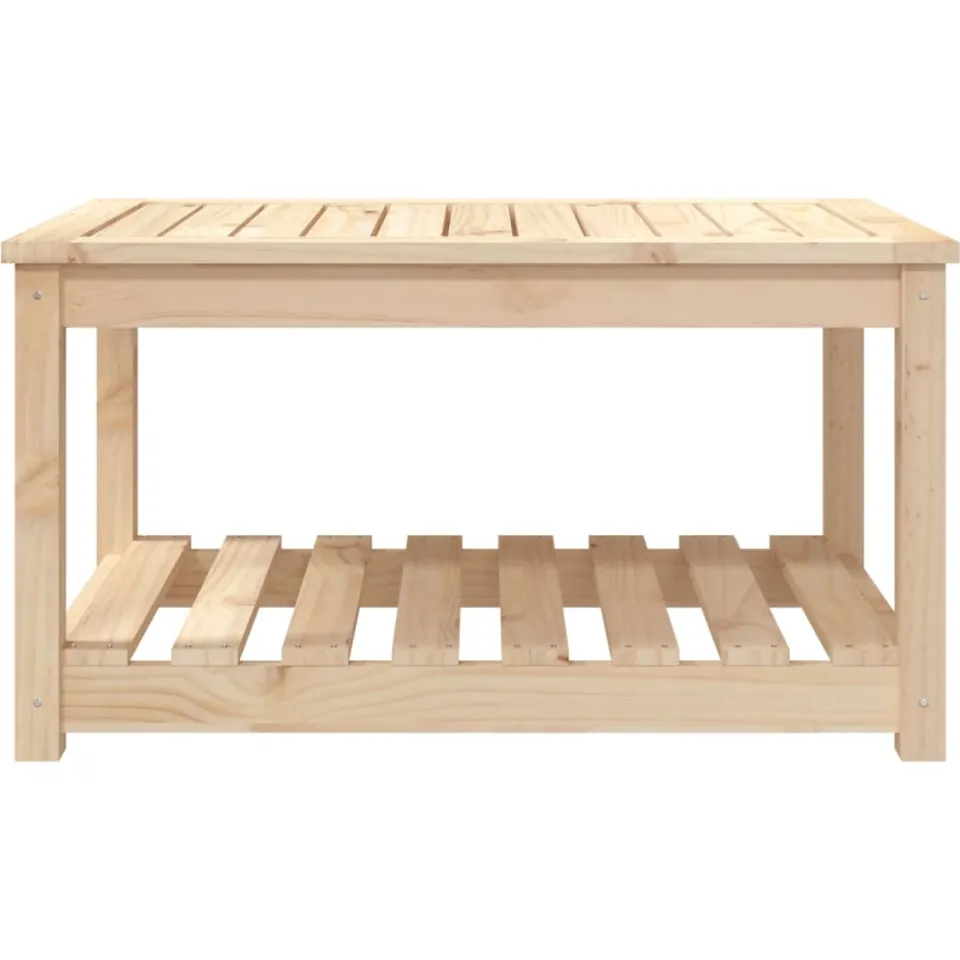vidaXL Tuintafel 82,5x50,5x45 cm massief grenenhout bruin, foto 4