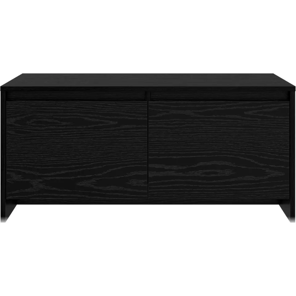 vidaXL Salontafel Zwart eiken 90 x 50 x 41,5 cm Bewerkt hout, foto 4