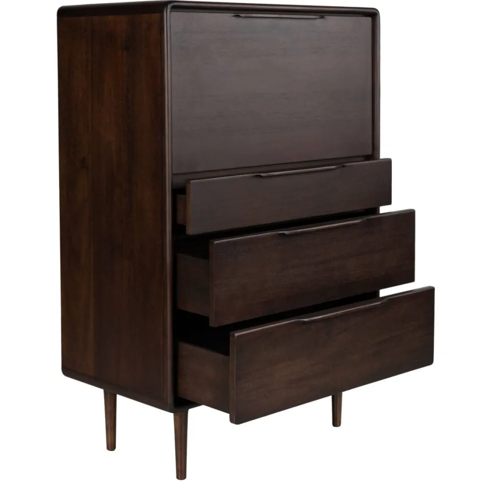 Dutchbone Elroy Ladekast Laag 120 cm Walnootkleur Bruin, foto 3