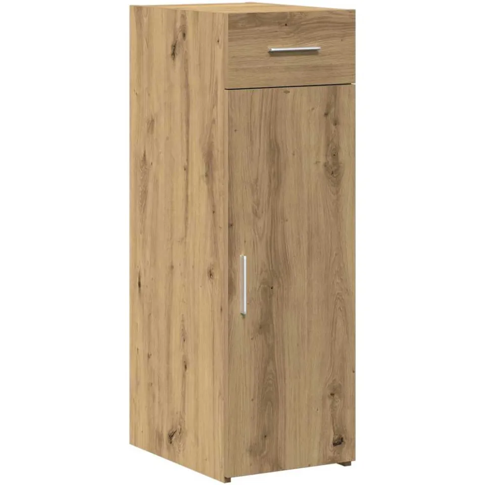 vidaXL Dressoir Artisan Eiken 30 x 42,5 x 93 cm, foto 3