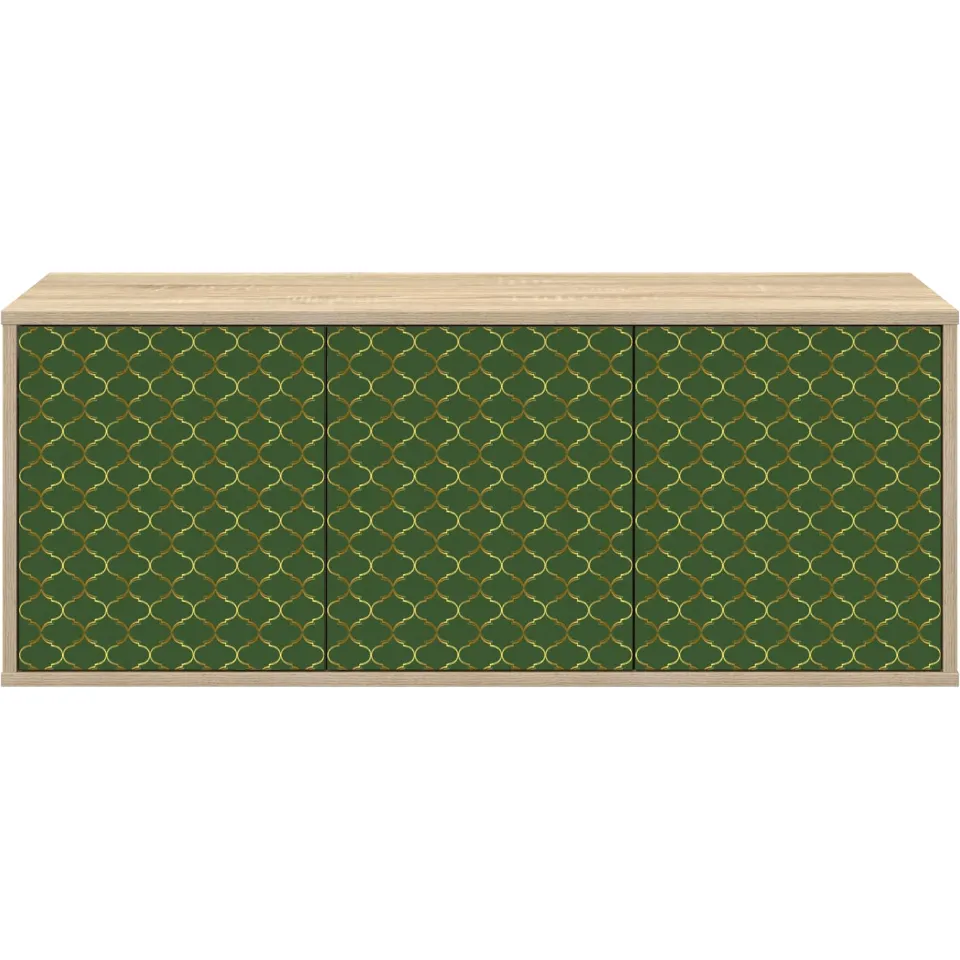 vidaXL Wandgemonteerd tv-meubel GELEEN 102 x 33 x 40 cm Sonoma Eiken, foto 4