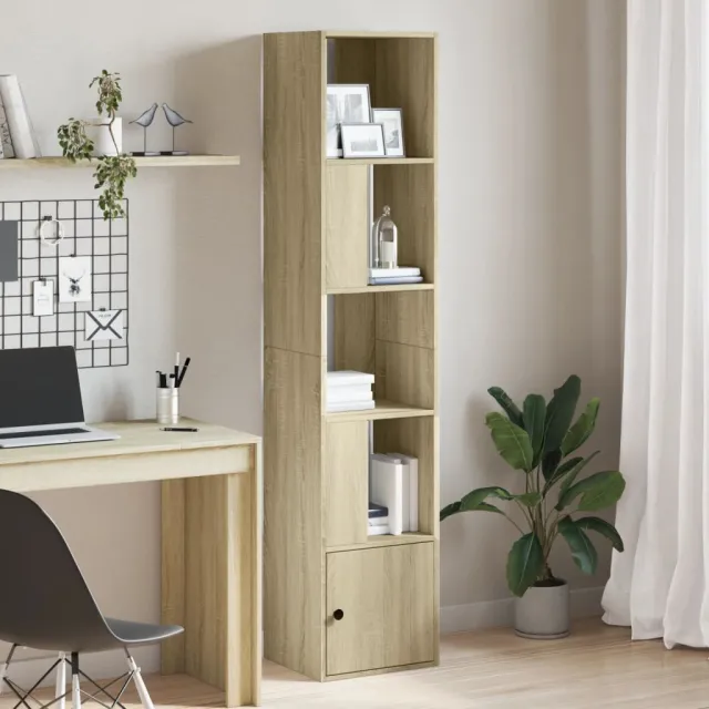 vidaXL Boekenkast 40x36x189 cm bewerkt hout sonoma eikenkleurig, foto 2