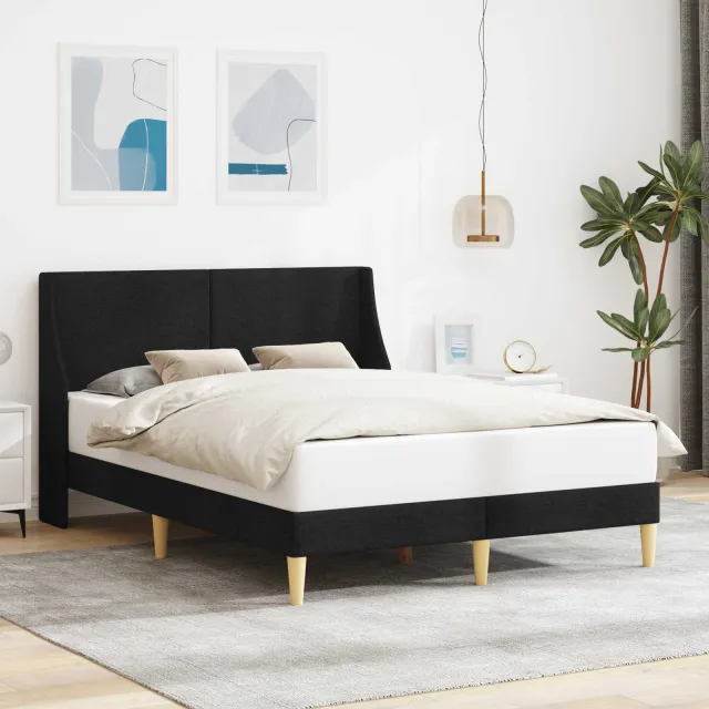vidaXL Bedframe Effen met hoofdeinde aansluitplaat Groen