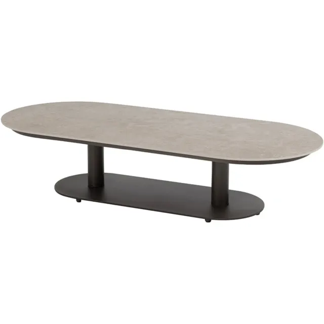 4 Seasons Outdoor Boaz Salontafel Terre - 150 cm BruinGrijs