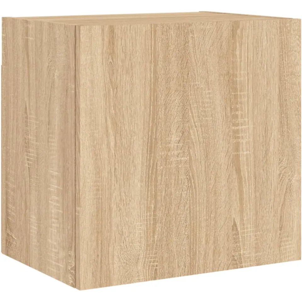 vidaXL Tv-wandmeubel 40,5x30x40 cm bewerkt hout sonoma eikenkleurig Bruin