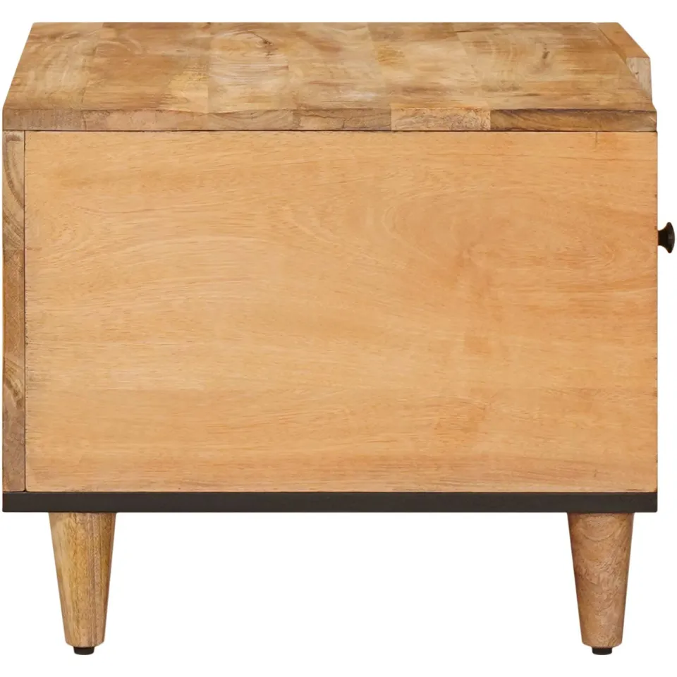 vidaXL Salontafel Bruin 80 x 50 x 40 cm Massief Mango Hout, foto 4