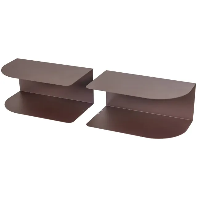 WOOOD Ovia nachtkast bruin purple/brown