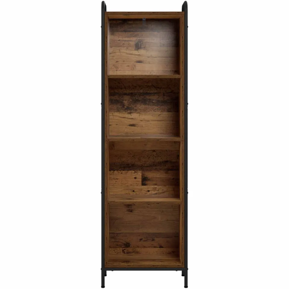vidaXL Boekenkast 55,5 x 33 x 174 cm Bewerkt hout Oud hout bruin, foto 2