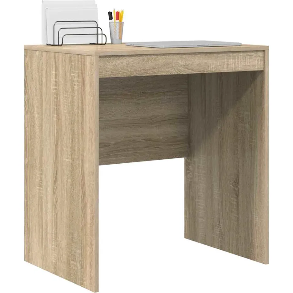 vidaXL Bureau Sonoma Eiken 70 x 50 x 76 cm Bruin