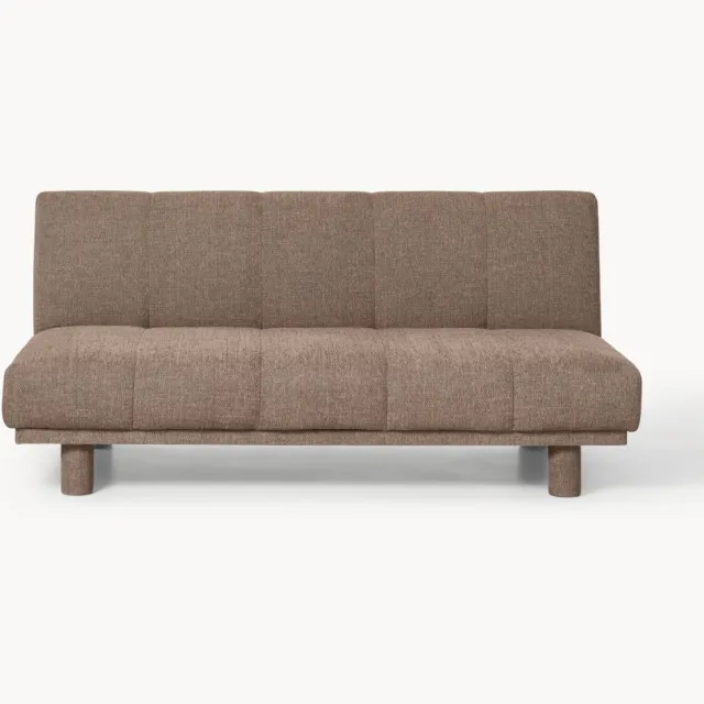 Westwing Collection Slaapbank Herta (3-zits) Taupe