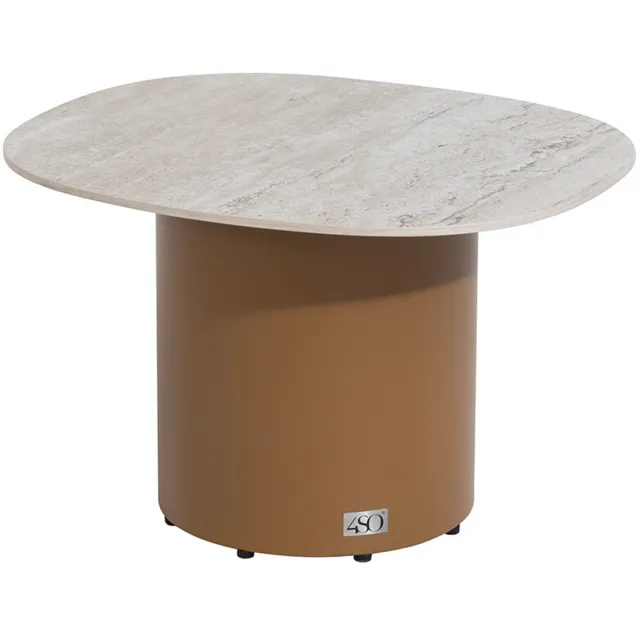 4 Seasons Outdoor 4 Seasons Sofie loungetafel 50x60x35 cm amber - ceramic