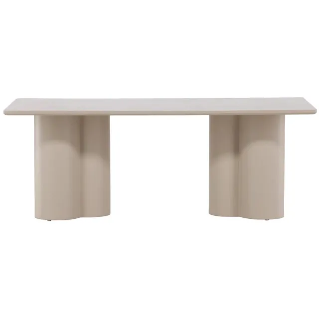 Svea Rova rechthoekige salontafel - 60 x 120 cm - beige