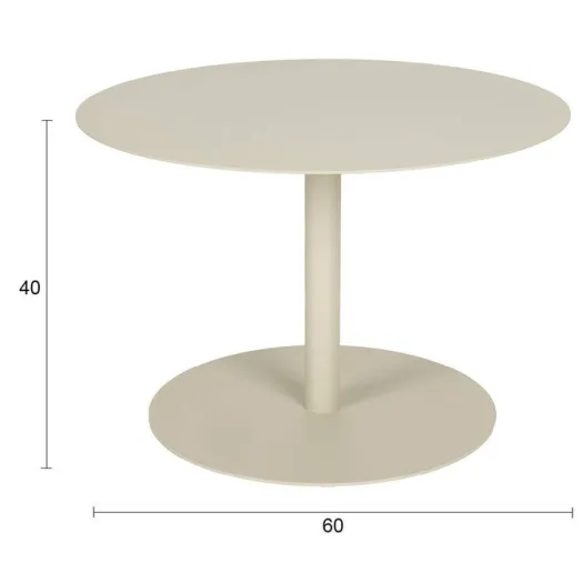 Zuiver salontafel Snow beige, foto 3