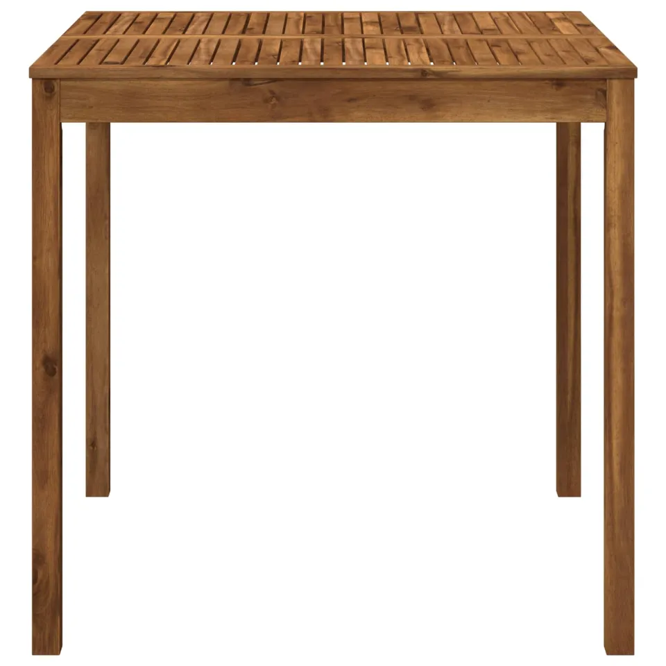 vidaXL Tuinbar Tafel LAREN Naturel 110 x 108,5 x 105 cm Bruin