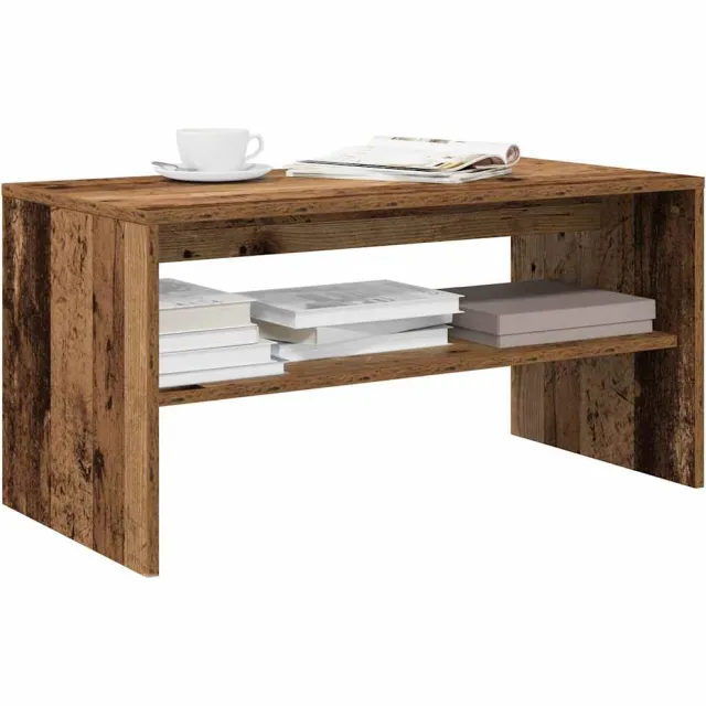 vidaXL Tv-meubel 80x40x40 cm bewerkt hout oud houtkleurig bruin