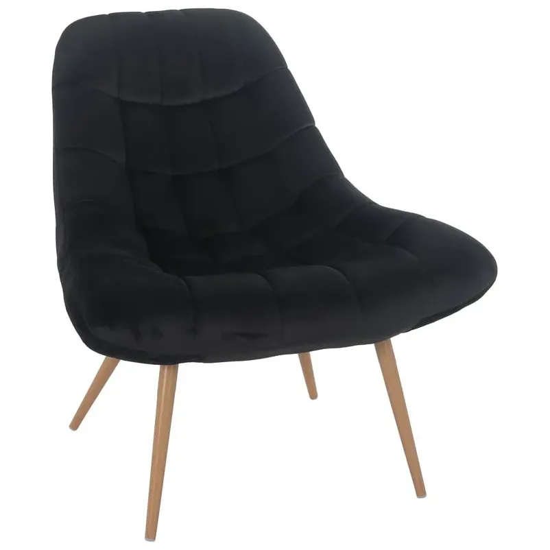 Fauteuil Louis zwart, foto 2