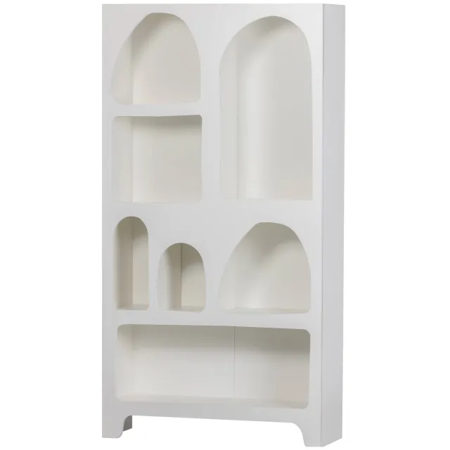 WOOOD Caz Vakkenkast - Plywood - Wit - 180x95x32 white