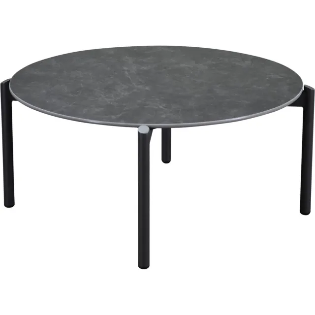 AVH-Collectie Tucson bijzettafel 87cm rond H38cm antraciet