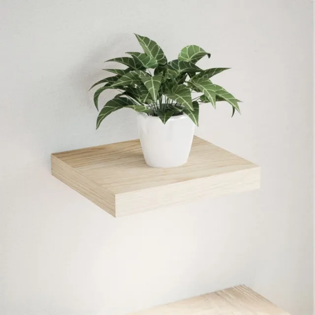 vidaXL Wandschap 23x23,5x4 cm bewerkt hout Bruin