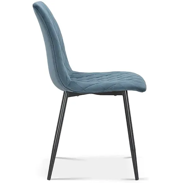 eetkamerstoel Jip blauw, foto 3