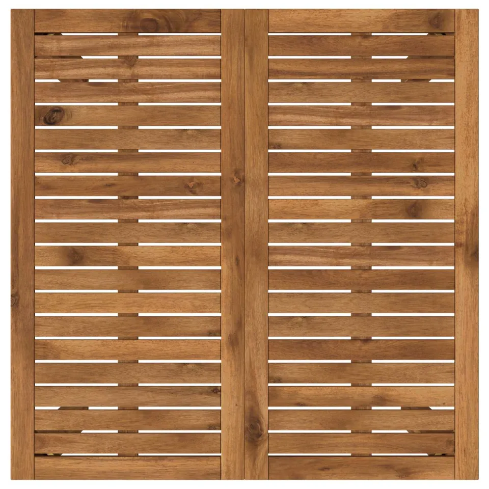 vidaXL Tuinbar Tafel LAREN Naturel 80 x 80,5 x 105 cm, foto 4