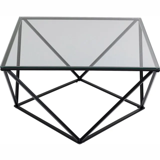 Kare Design Kare Salontafel Cristallo Black Zwart
