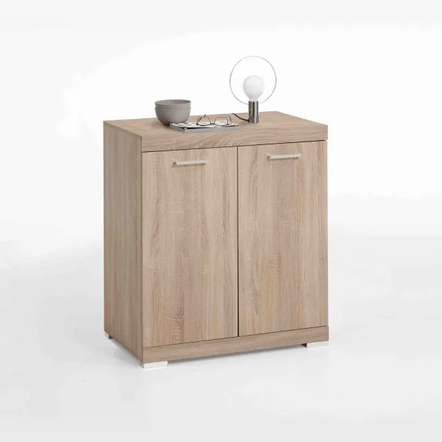 Opbergkast Hermes Eiken 80x50x90 cm - 1 Bruin