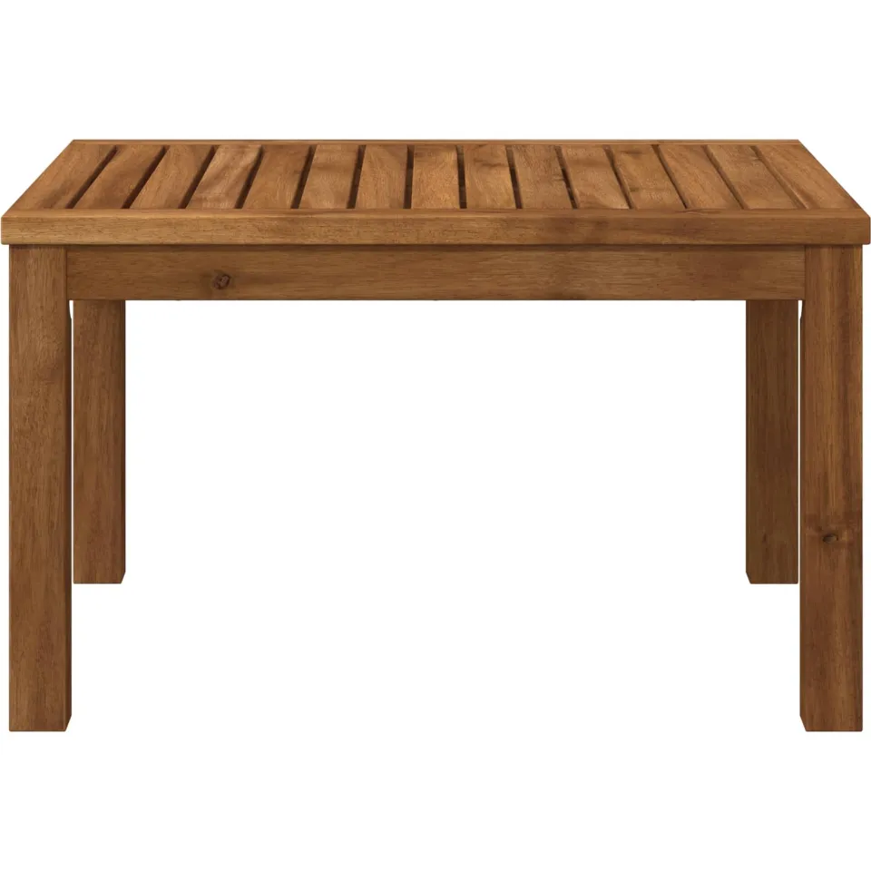 vidaXL Salontafel LAREN Naturel 49 x 60,5 x 36 cm Massief Acaciahout Bruin