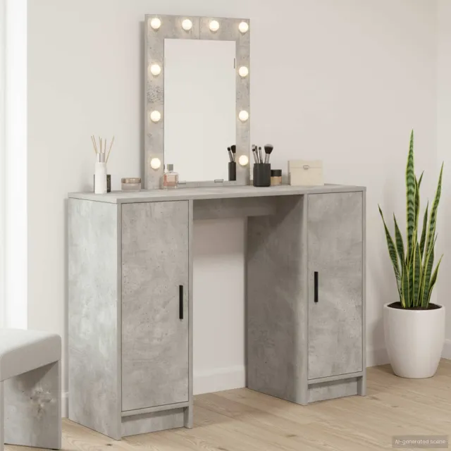 vidaXL Plafondtafel Lichtgrijs 102 x 33 x 135 cm Bewerkt hout, foto 2