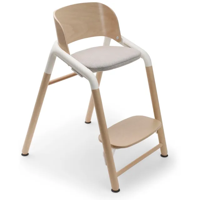 Bugaboo Giraffe kinderstoel Wood/White