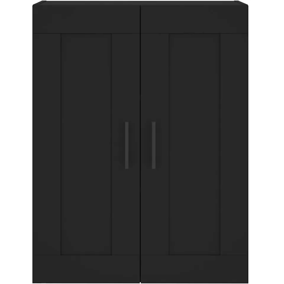 vidaXL Wandkast 69,5x34x90 cm bewerkt hout zwart, foto 4