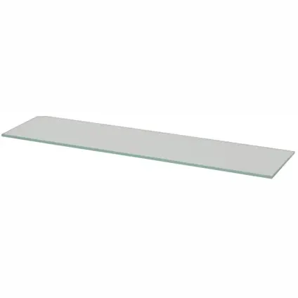 Duraline Wandplank Glas Helder 6mm 60x15cm Transparant