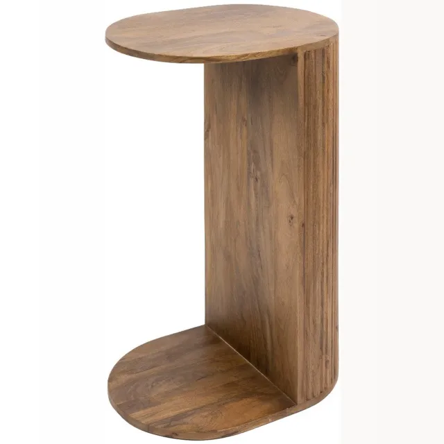 Fraaai Sedona bijzettafel massief mangohout - zand
