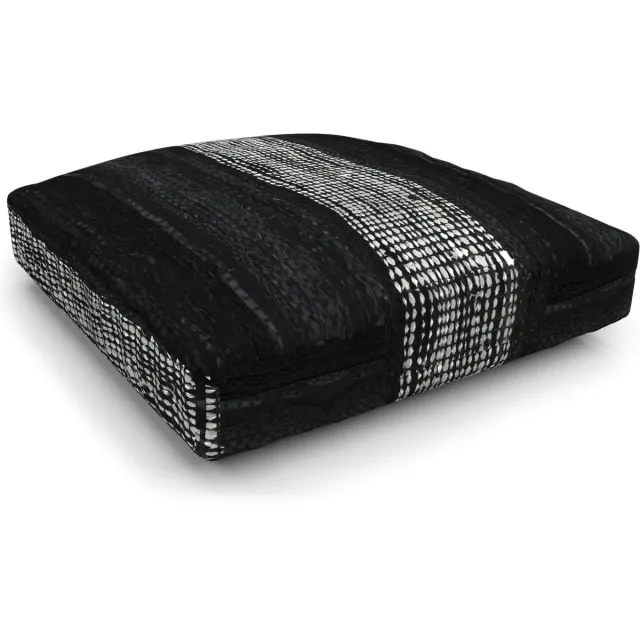 Heckett & Lane Valeria Poef 60x60x10 Black