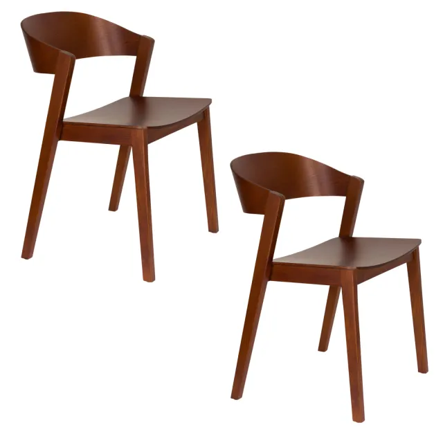 Housecraft Living Wooz eetkamerstoel bruin