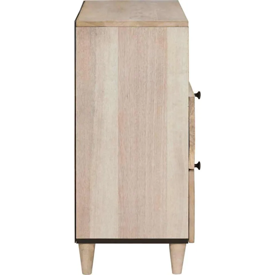 vidaXL Nachtkastje Wit 50 x 33 x 62 cm Bewerkt hout, foto 4