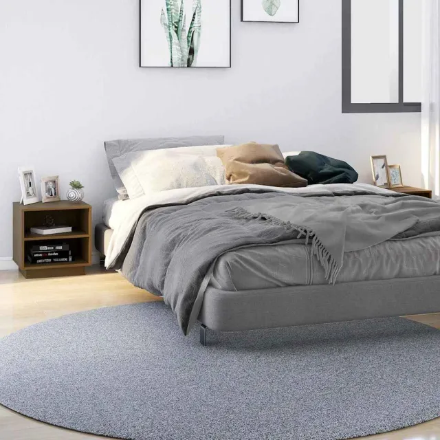 vidaXL Nachtkastjes 2 st 40x34x40 cm massief grenenhout honingbruin bruin, foto 2