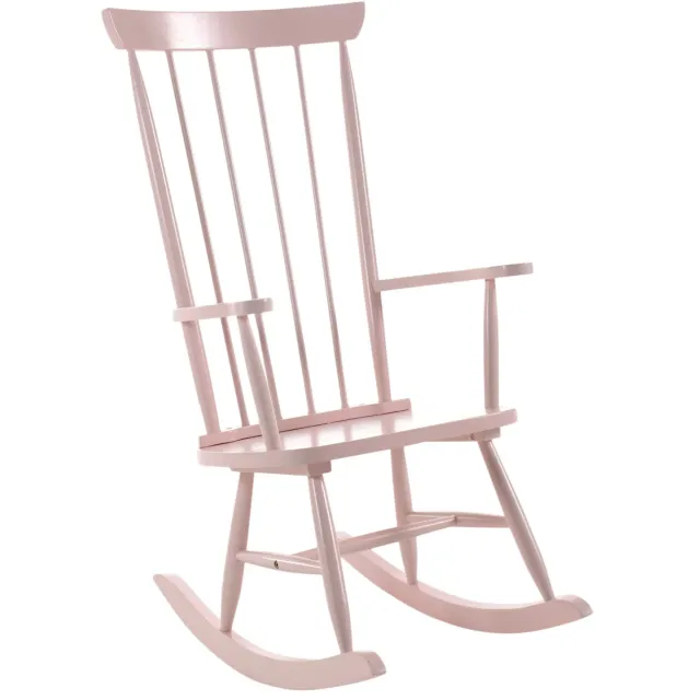 schommelstoel Jill-R roze Bruin